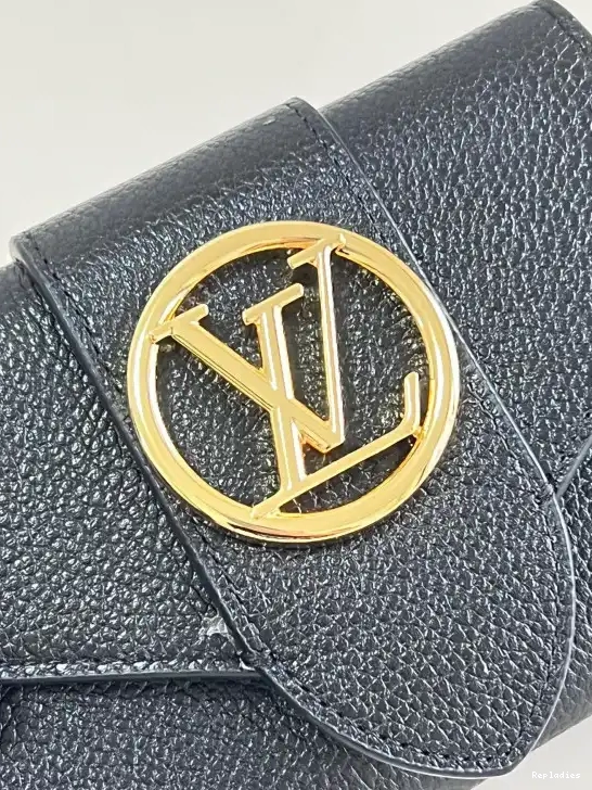 Repladies VUITTON LOUIS PONT WALLET COMPACT 9 0622